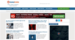 Desktop Screenshot of borsainside.com